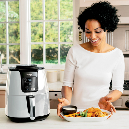 Ninja 4 Qt Air Fryer, White - Automatic Shutoff, Dishwasher Safe